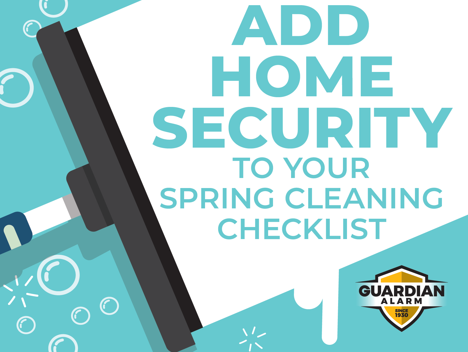Add home security to your spring cleaning checklist