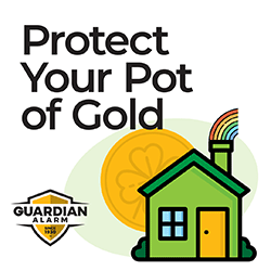 Protect your pot of gold with home security this Saint Patrick's Day