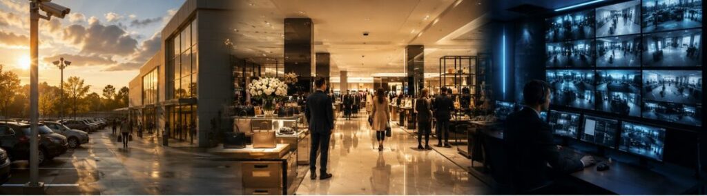 Department store security access and control