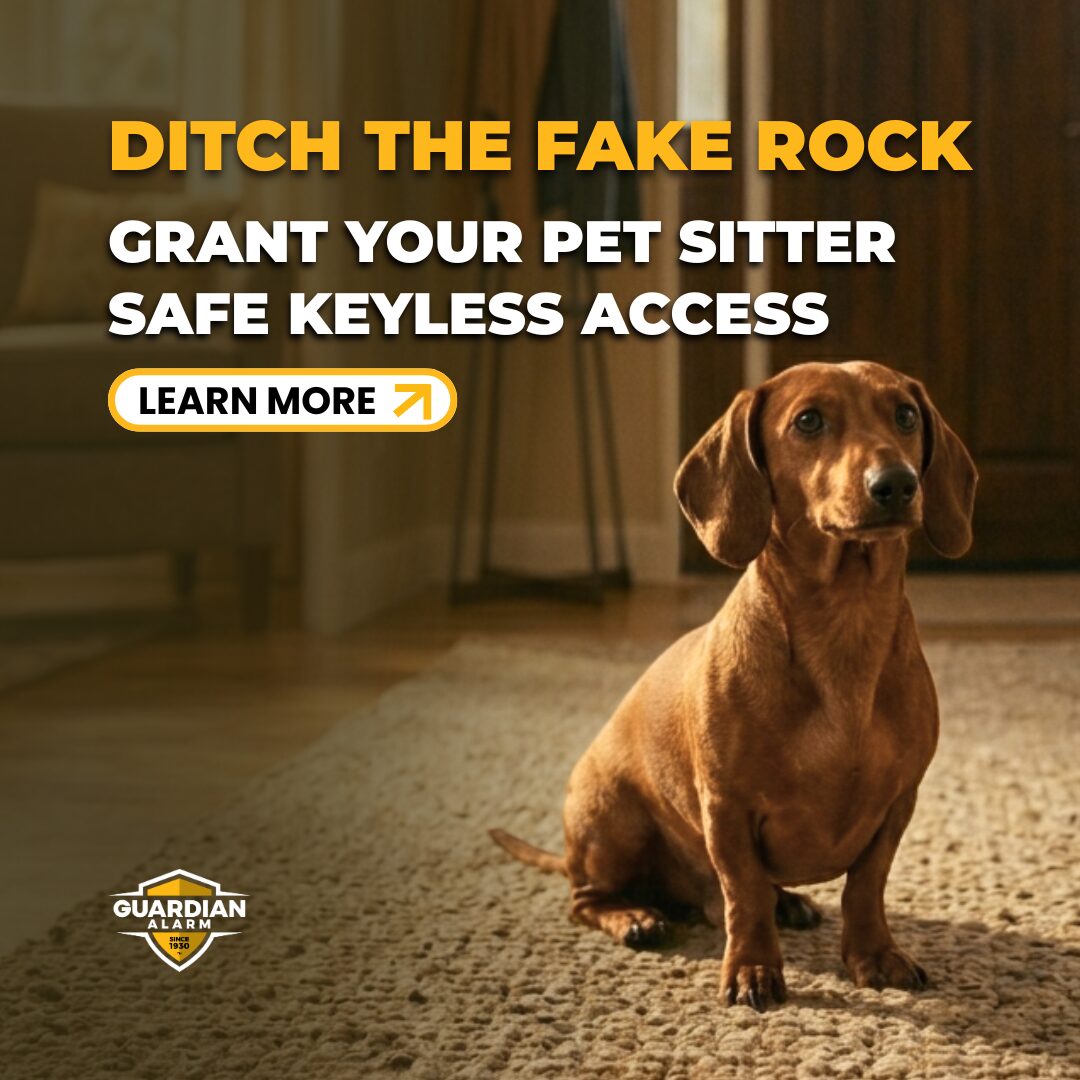 Security Pet Inseranse Pet Sitter Smart Lock Guide to Securely Manage Access | Guardian Alarm