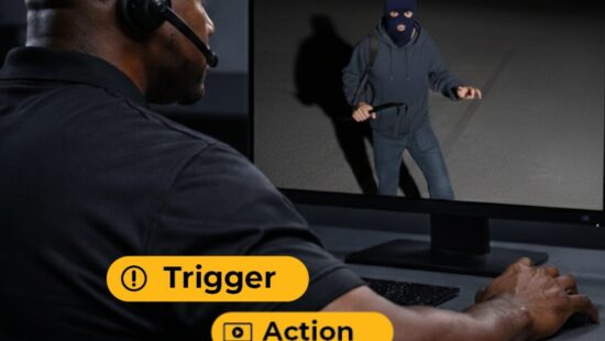 VERFIED VIDEO AGENT WATCHING VISUAL ALERT