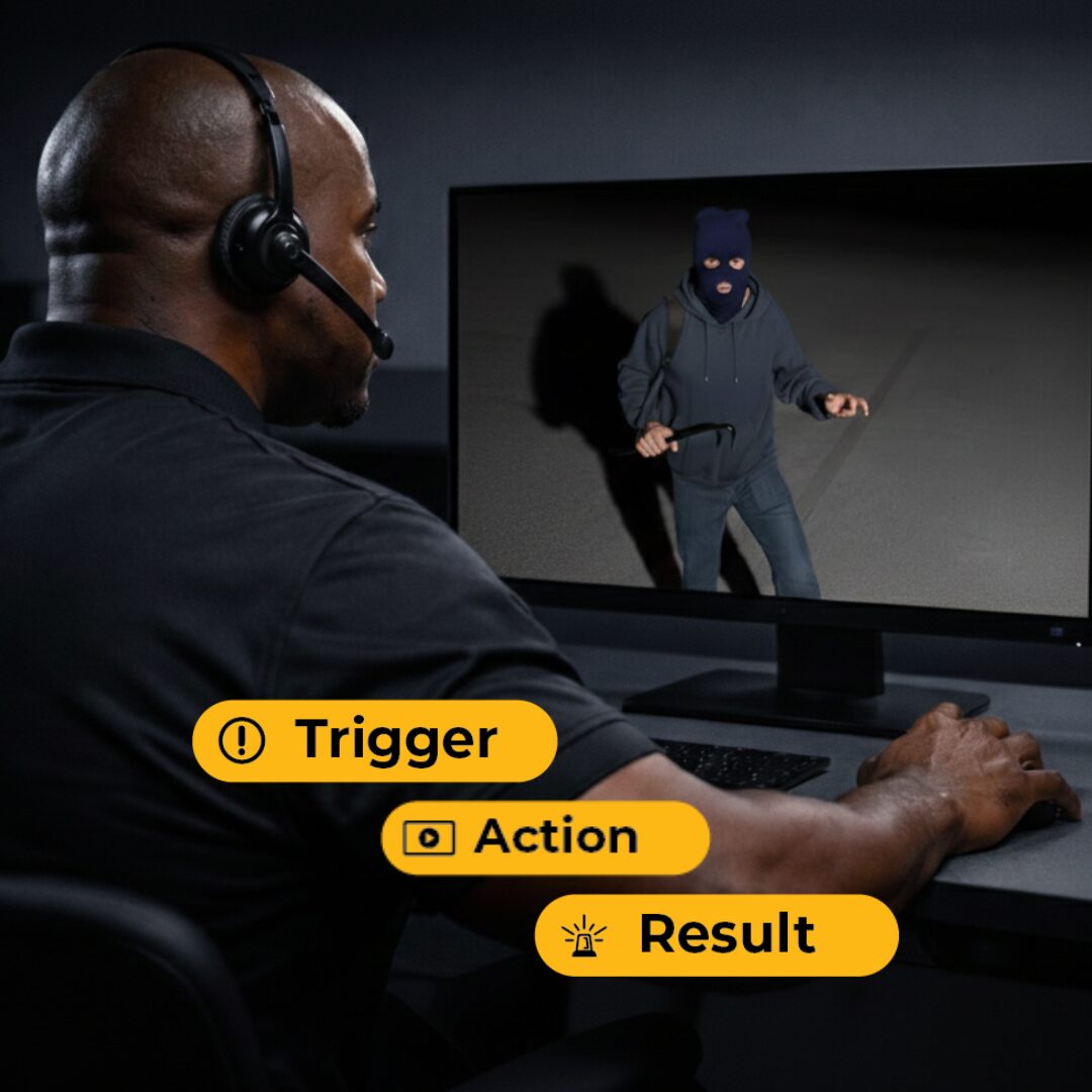 VERFIED VIDEO AGENT WATCHING VISUAL ALERT